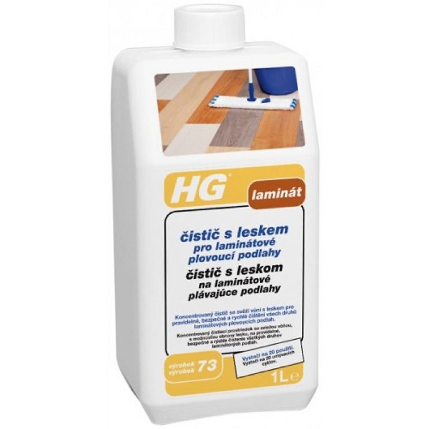 HG čistič s leskem pro laminátové plovoucí podlahy 1l HG