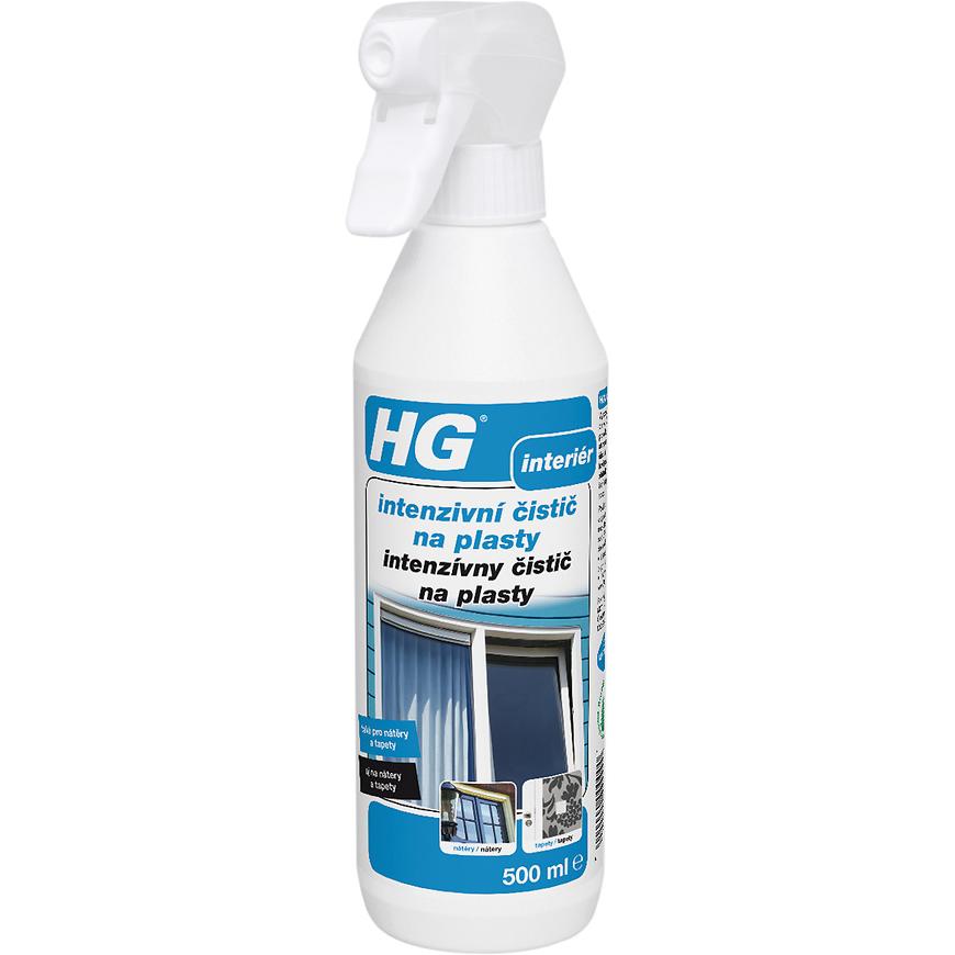 HG intenzivní čistič na plasty 500ml HG