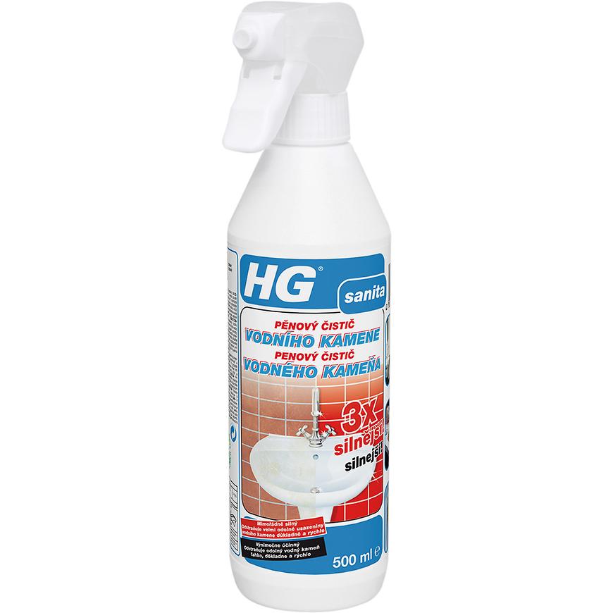 HG pěnový čistič vodního kamene 3x silnější 500ml HG