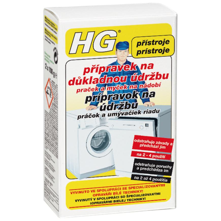 HG přípravok na údržbu praček 200ml HG