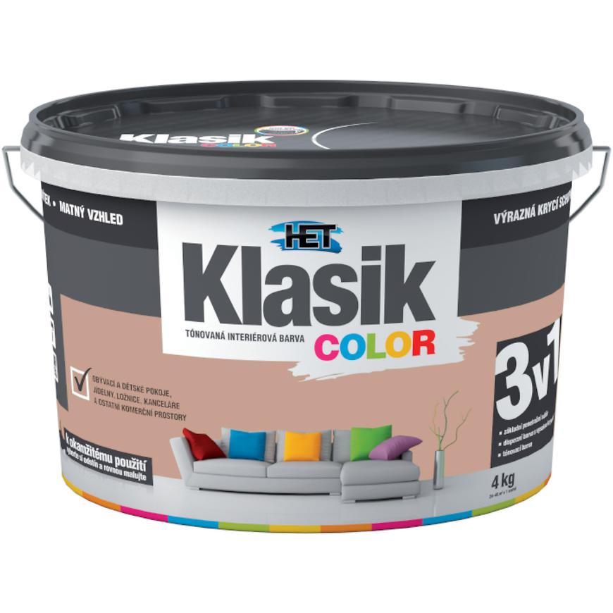 Het Klasik Color 0267 světlý hnědý 4kg HET