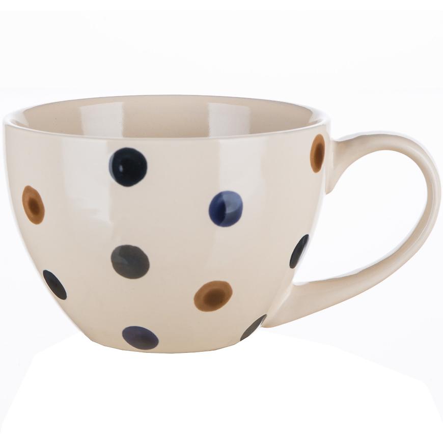 Hrníček keramický Dots 400ml 602215611 BAUMAX