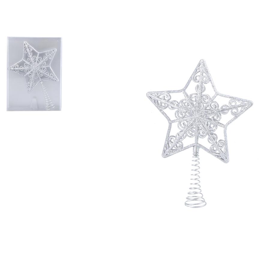 Hvězda na stromeček 20 cm xm10221 BAUMAX