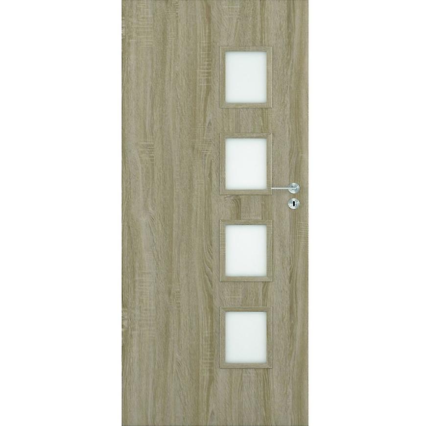 Interiérové dveře Dallas 4*4 60L dub bělený BAUMAX