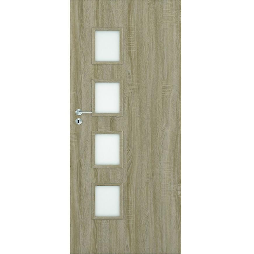 Interiérové dveře Dallas 4*4 60P dub bělený BAUMAX
