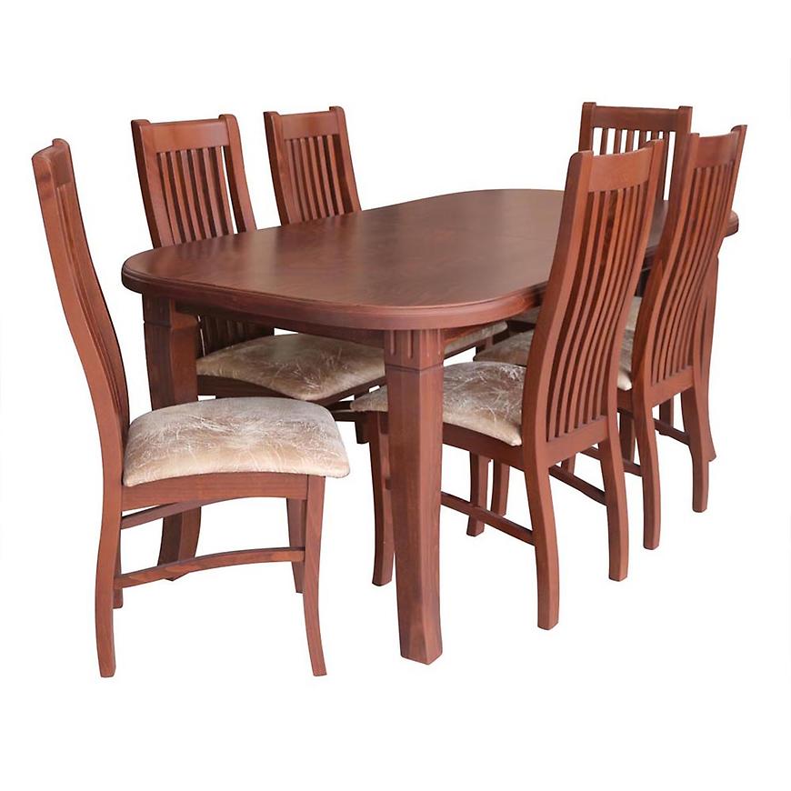 Jídelní set Marek 1+6 Hnědý 180x90+50 BAUMAX