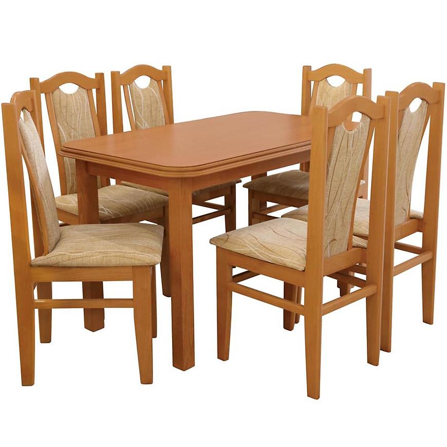 Jídelní set Viki 1+6 Olše 120x70+40 BAUMAX