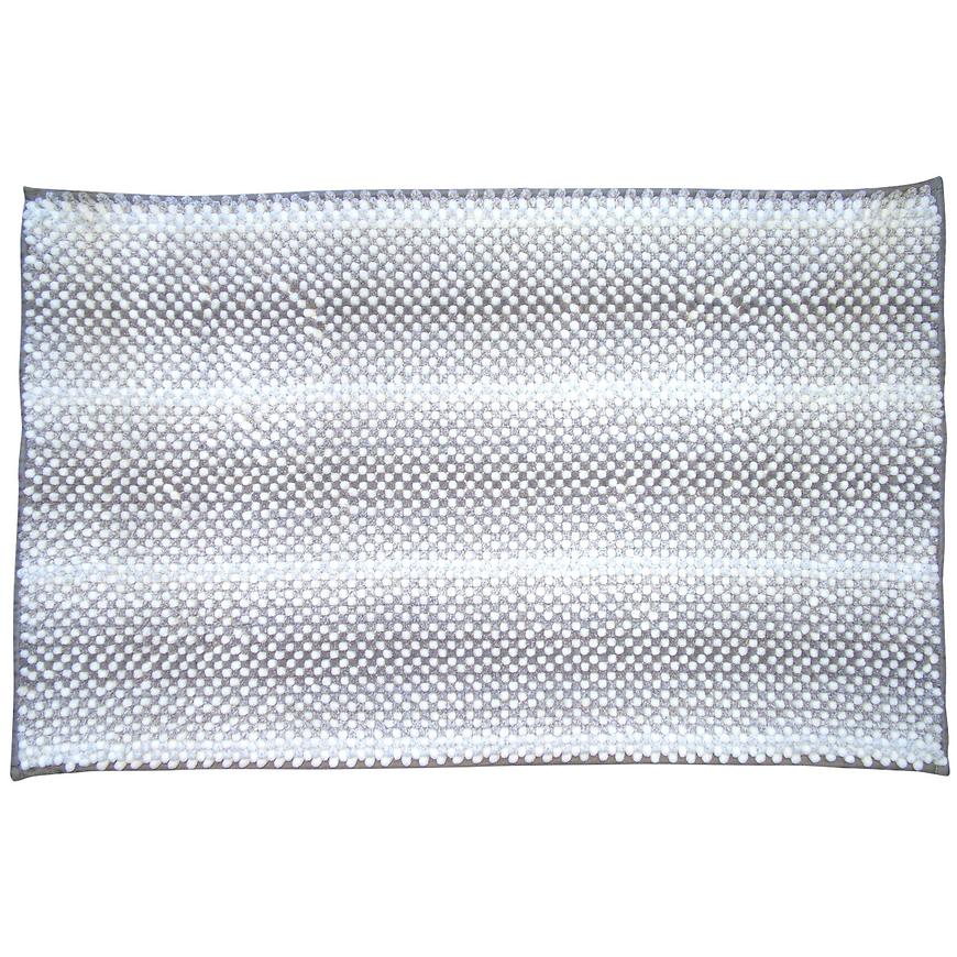 Kobereček Drop šedo-bílý 50x80cm BAUMAX