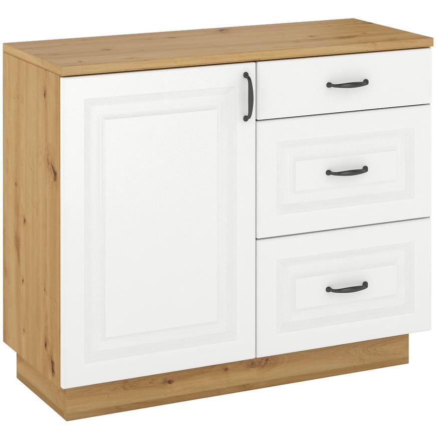 Komoda 100cm Flawia Bílá/Artisan BAUMAX