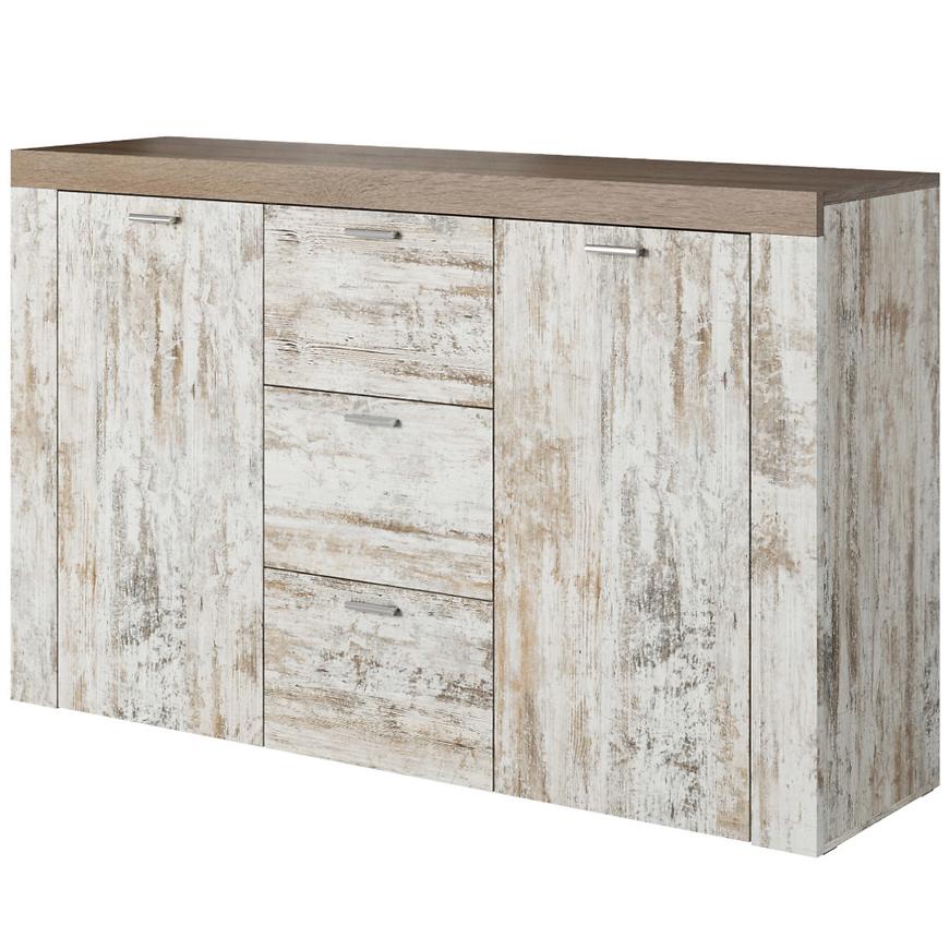 Komoda Amy 146 cm Canyon White Pine BAUMAX