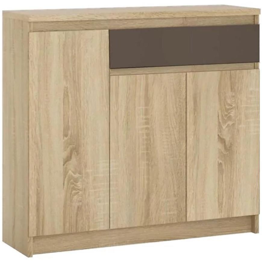 Komoda Armadio 109cm Dub Sonoma/ Láva BAUMAX