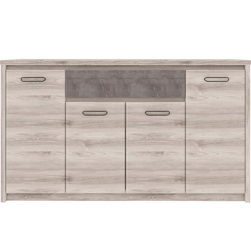 Komoda Axer 160cm Gaštan Nairobi/Onyx BAUMAX