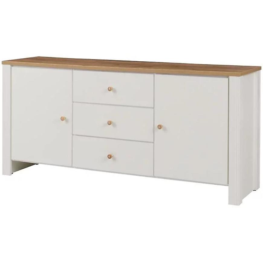 Komoda Berg 170 cm Crem/Dub Zlatý BAUMAX