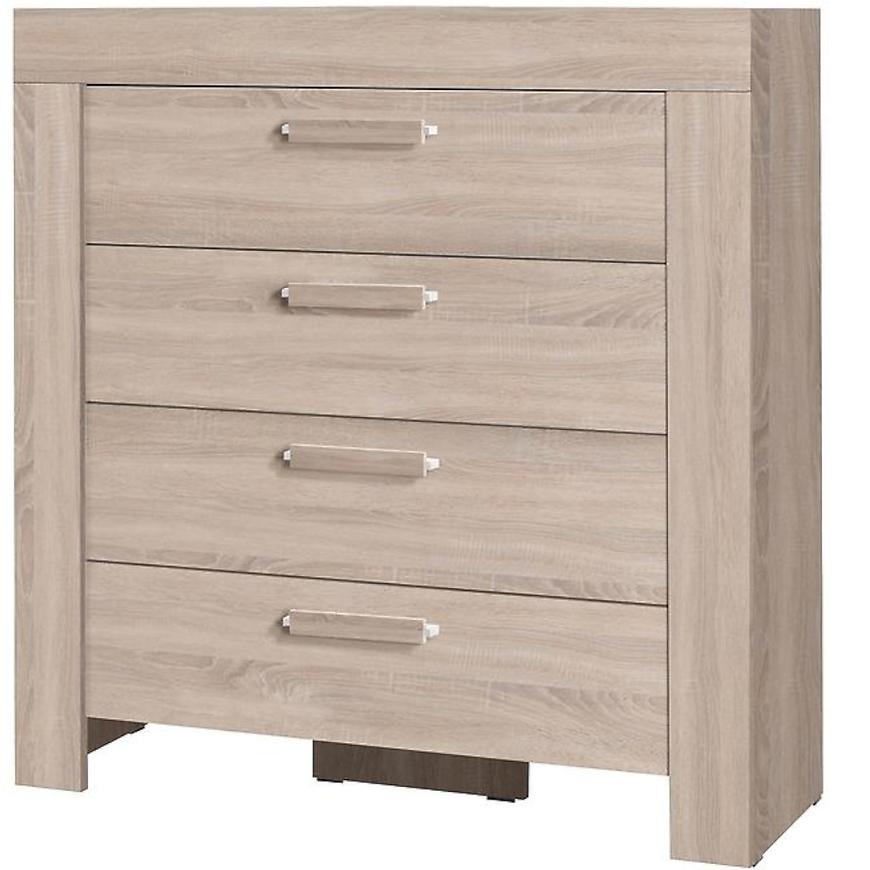 Komoda Cezar 100 cm Dub Sonoma BAUMAX