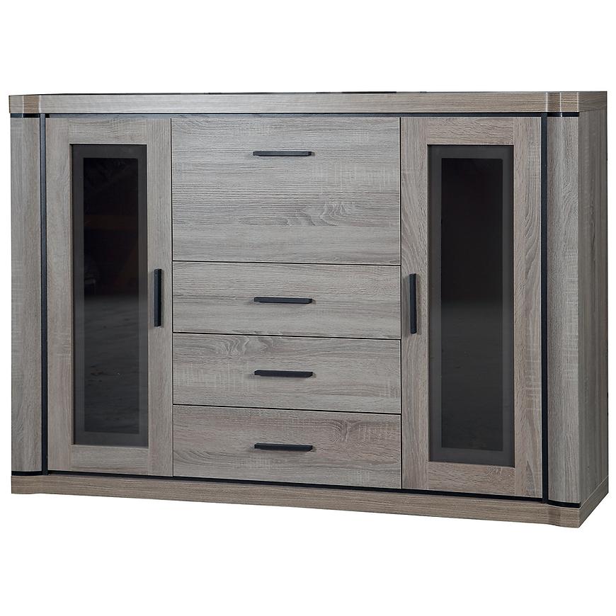 Komoda Dallas 157cm Dub Lanýž BAUMAX