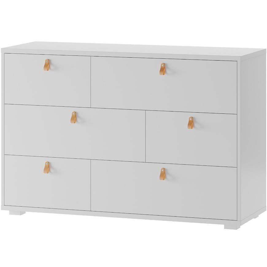 Komoda Domini 120cm Dub Ribbeck/Bílá BAUMAX