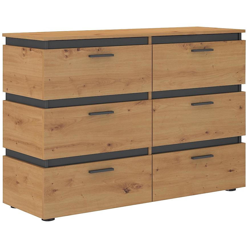 Komoda Faro 120 cm Dub Artisan BAUMAX