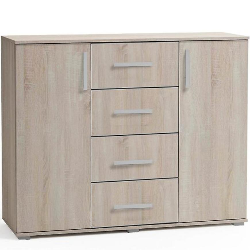 Komoda Jacob II 112cm Dub Sonoma BAUMAX