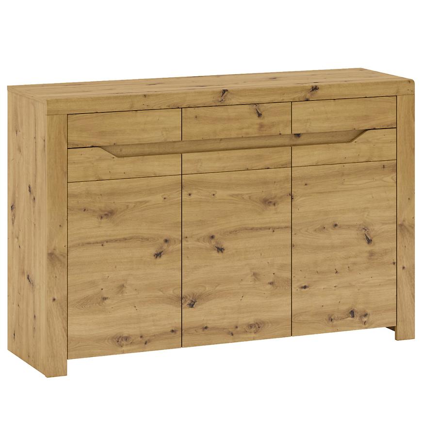 Komoda Luna 135cm Dub Artisan BAUMAX
