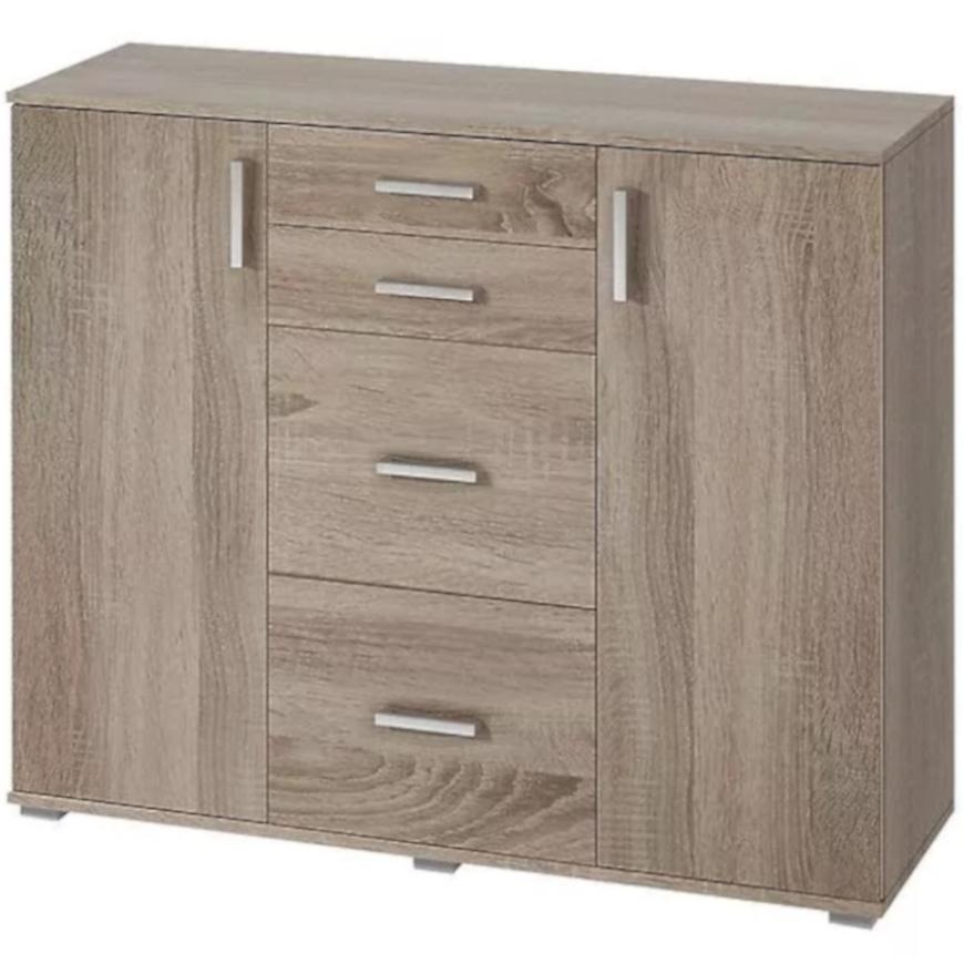 Komoda Malmo 130cm Dub Lanýž BAUMAX