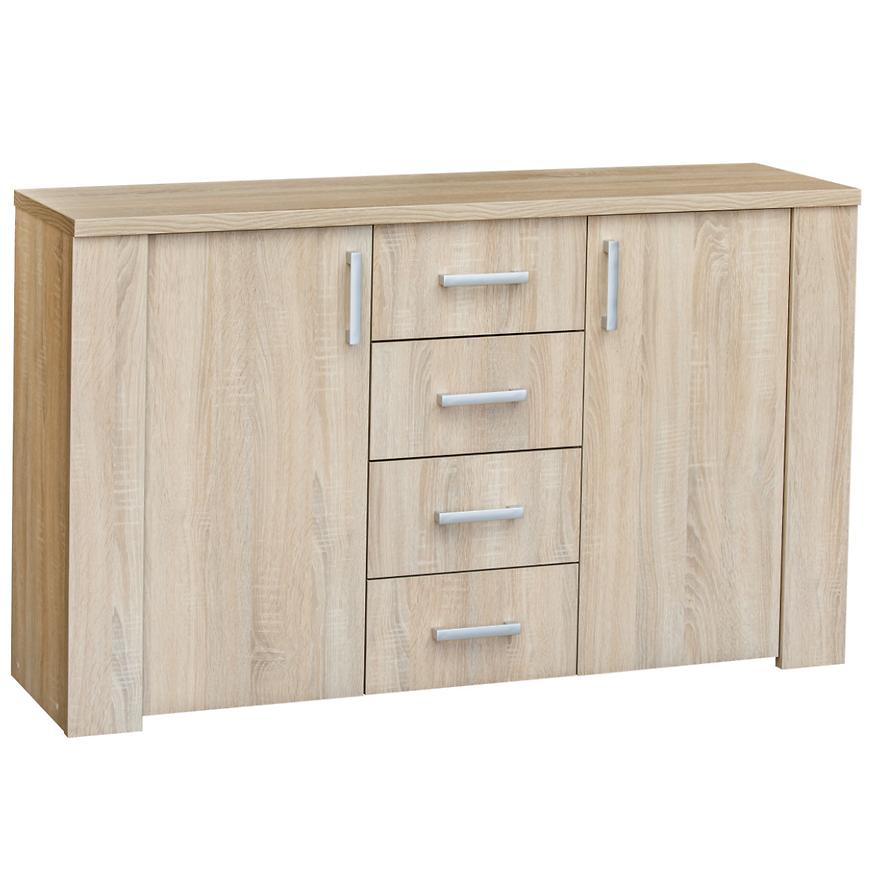 Komoda Merkury 138cm Dub Sonoma BAUMAX
