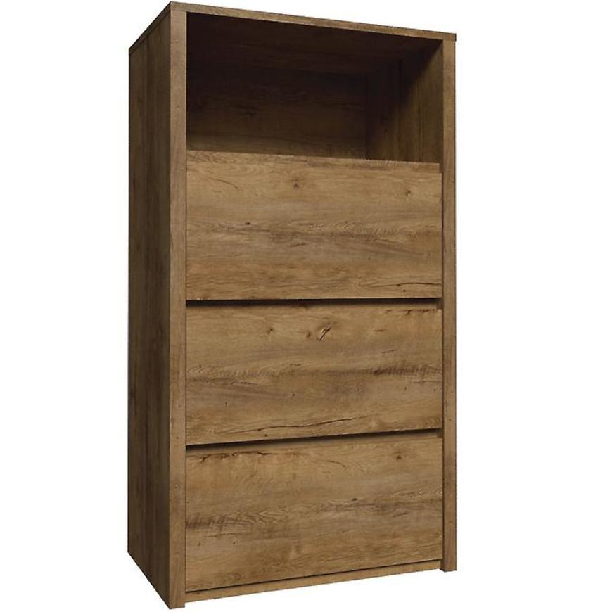 Komoda Montana 50 cm Dub Lefkas Temný BAUMAX