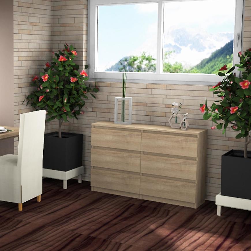 Komoda Pari 118cm Dub Sonoma BAUMAX