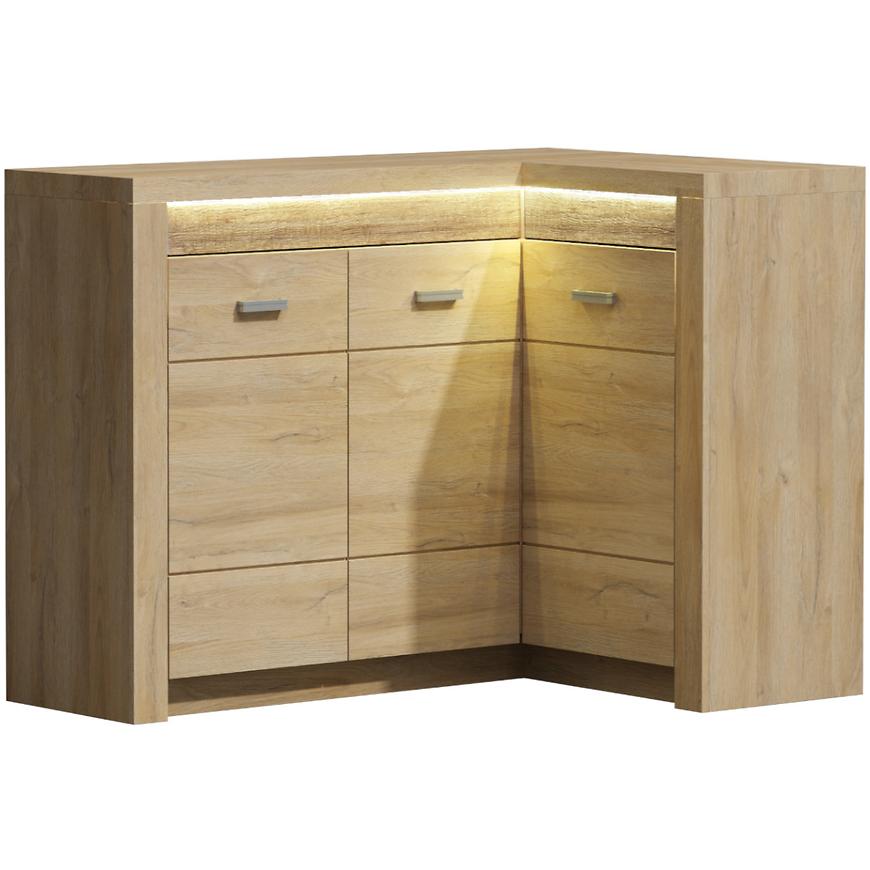 Komoda Rohova Ibis 130cm Dub Grandson BAUMAX