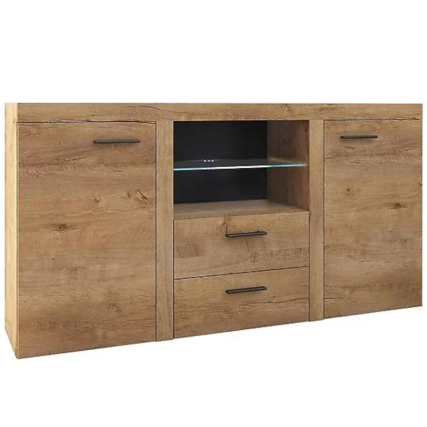 Komoda Rumba dub lefkas 82x156 BAUMAX