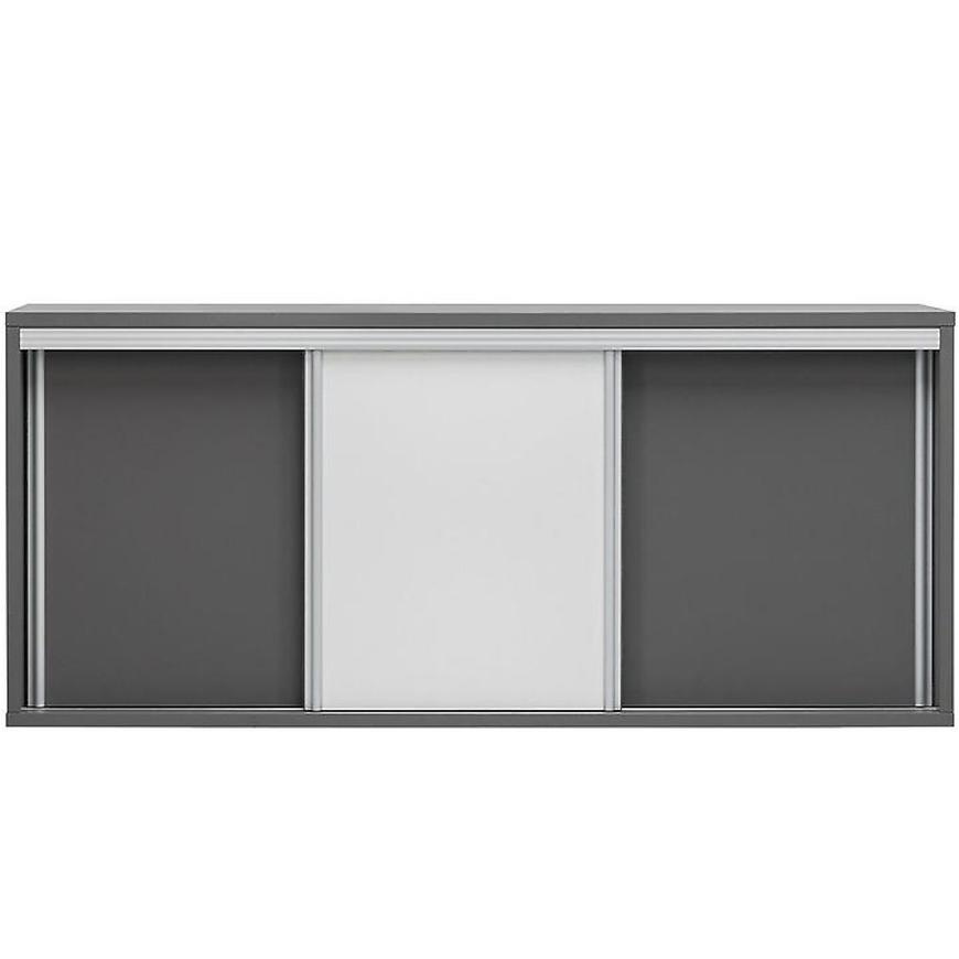 Komoda Zonda 160 cm Bílý/Šedá BAUMAX