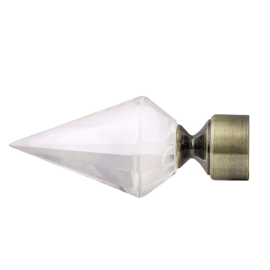 Koncovka 19mm ORFEUSZ zlato antik 2ks BAUMAX