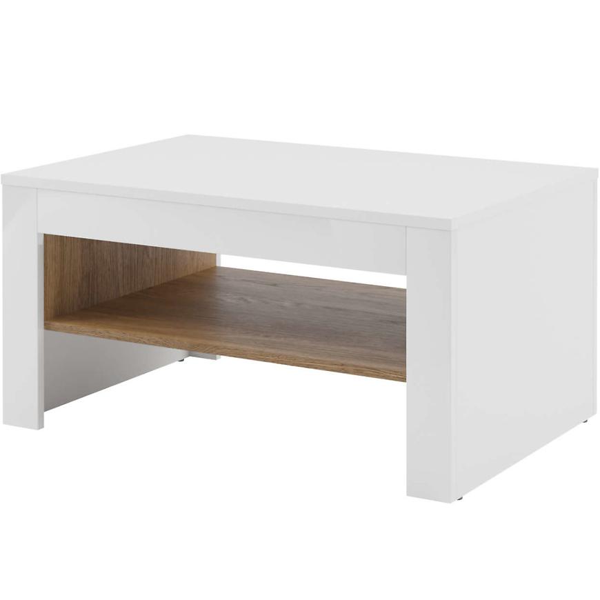 Konferenční Stolek Belfort 90cm Ořech San Diego/Bílá BAUMAX