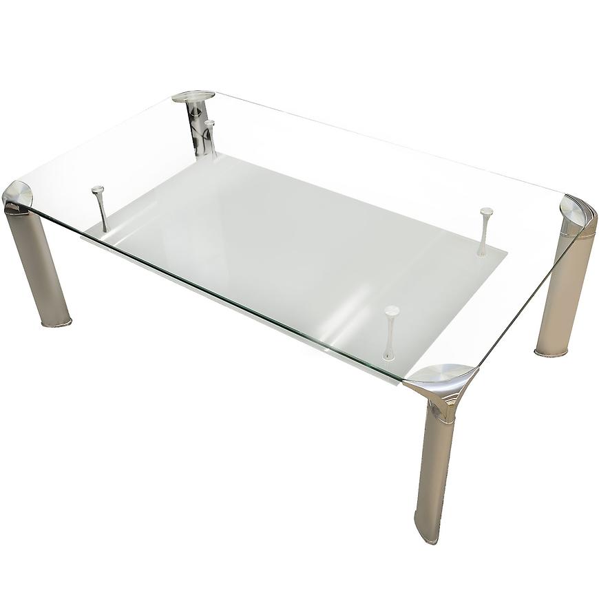 Konferenční Stolek Champion 120cm Stříbrný BAUMAX