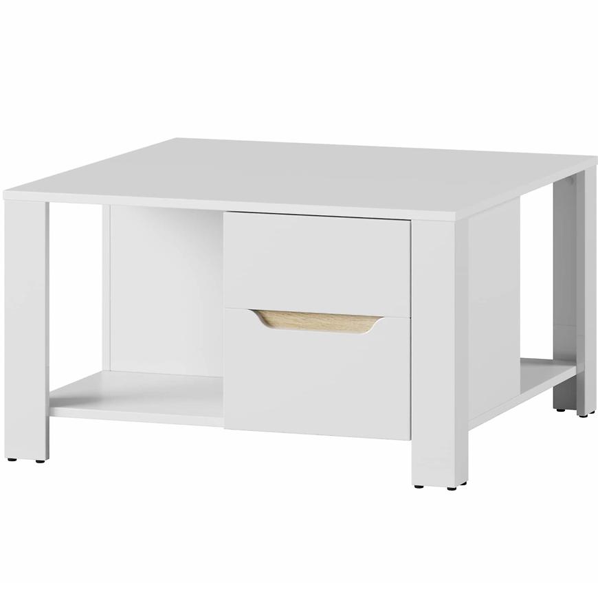 Konferenční Stolek Ice 80cm Dub Sonoma/Bílá BAUMAX
