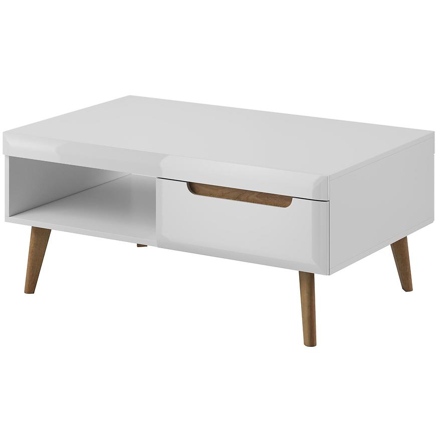 Konferenční Stolek Nordi 107 cm Bílá BAUMAX