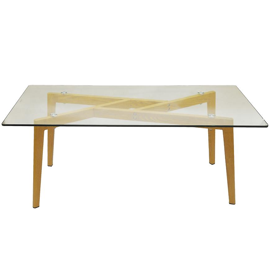 Konferenční Stolek Posejdon 198cm Sklo BAUMAX