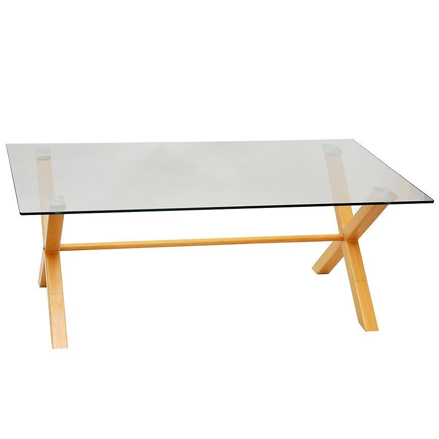 Konferenční Stolek Thor 198cm Sklo BAUMAX