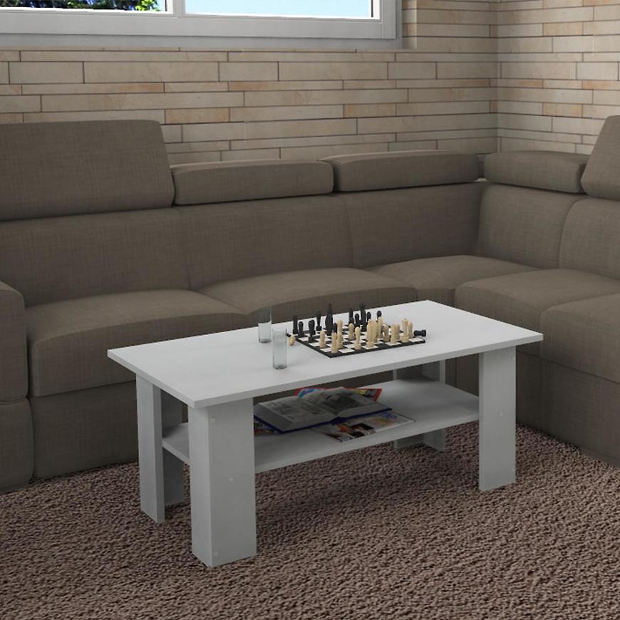 Konferenční stolek 90cm white BAUMAX