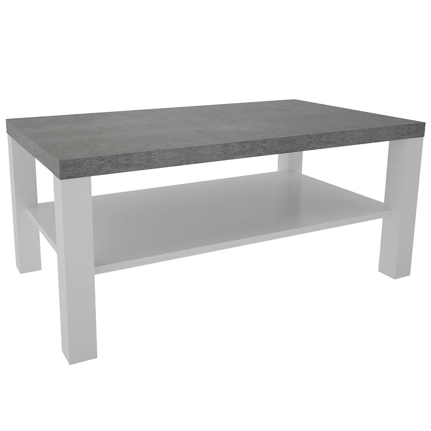 Konferenèní Stolek Olaf XII 117cm Bílá/Beton BAUMAX