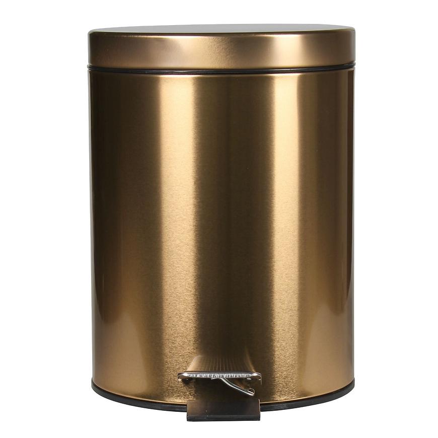 Kôš na odpadky Sheen 5l 20x20x28cm zlatý BAUMAX