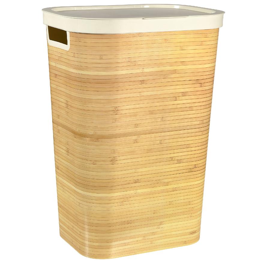 Koš na prádlo infinity 60l 232118 iml bambus BAUMAX