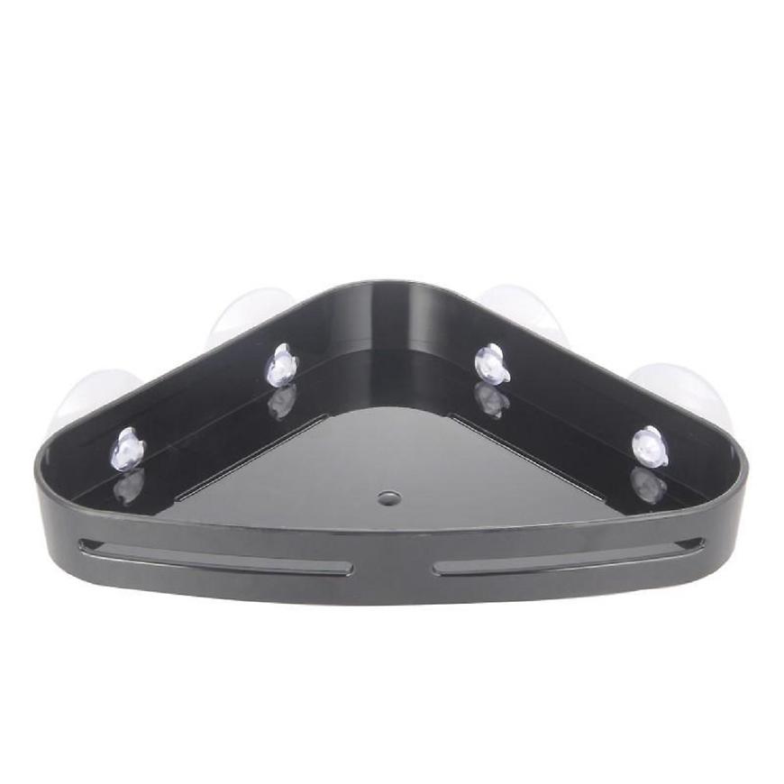 Košík Pvc rohový s přísavkami black Yapi-kn-blk BAUMAX