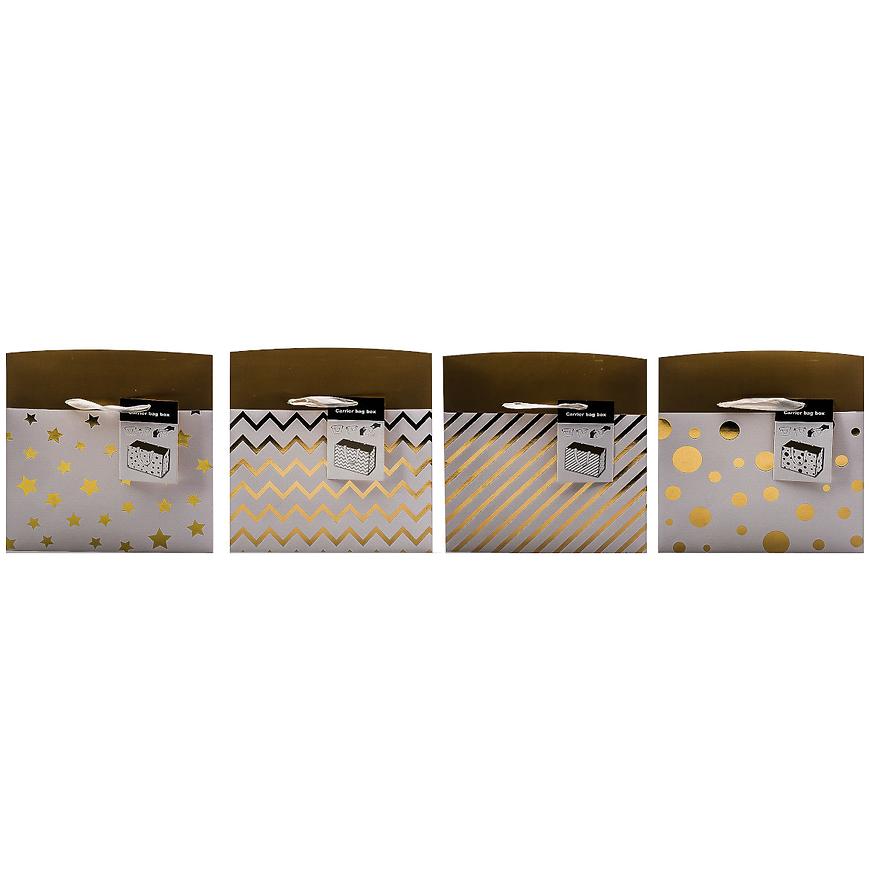 Krabička-dárková taška 20 x 27x13cm mix 39810 BAUMAX