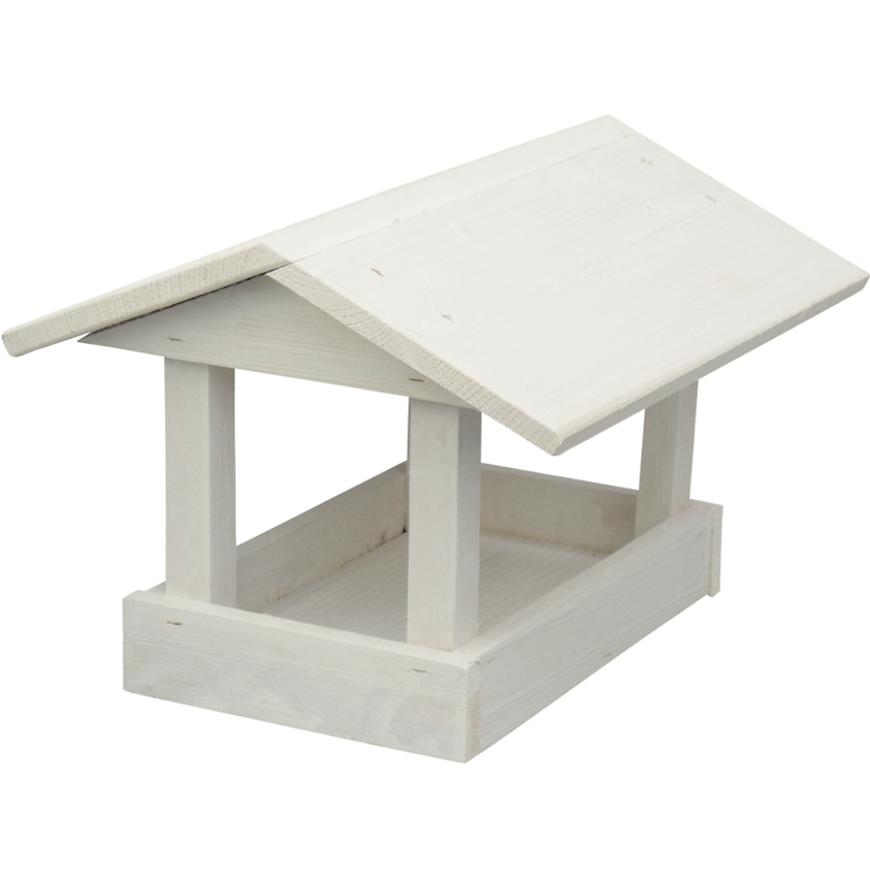 Krmítko č. 17 - Malé biele 24x30x20 cm BAUMAX