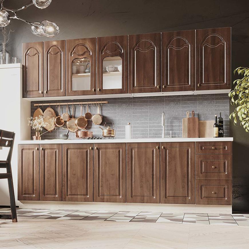 Kuchyňská linka Dagna Dub Tajga Tmavý 260 Bez Pracovní Deskou BAUMAX