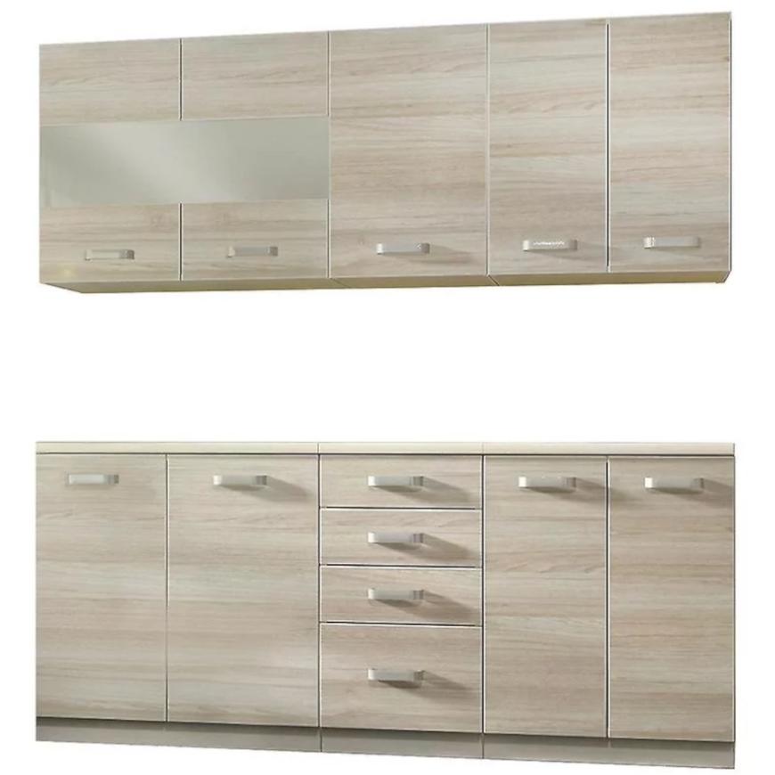 Kuchyňská linka Eko Hiteak 180 Bez Pracovní Deskou BAUMAX