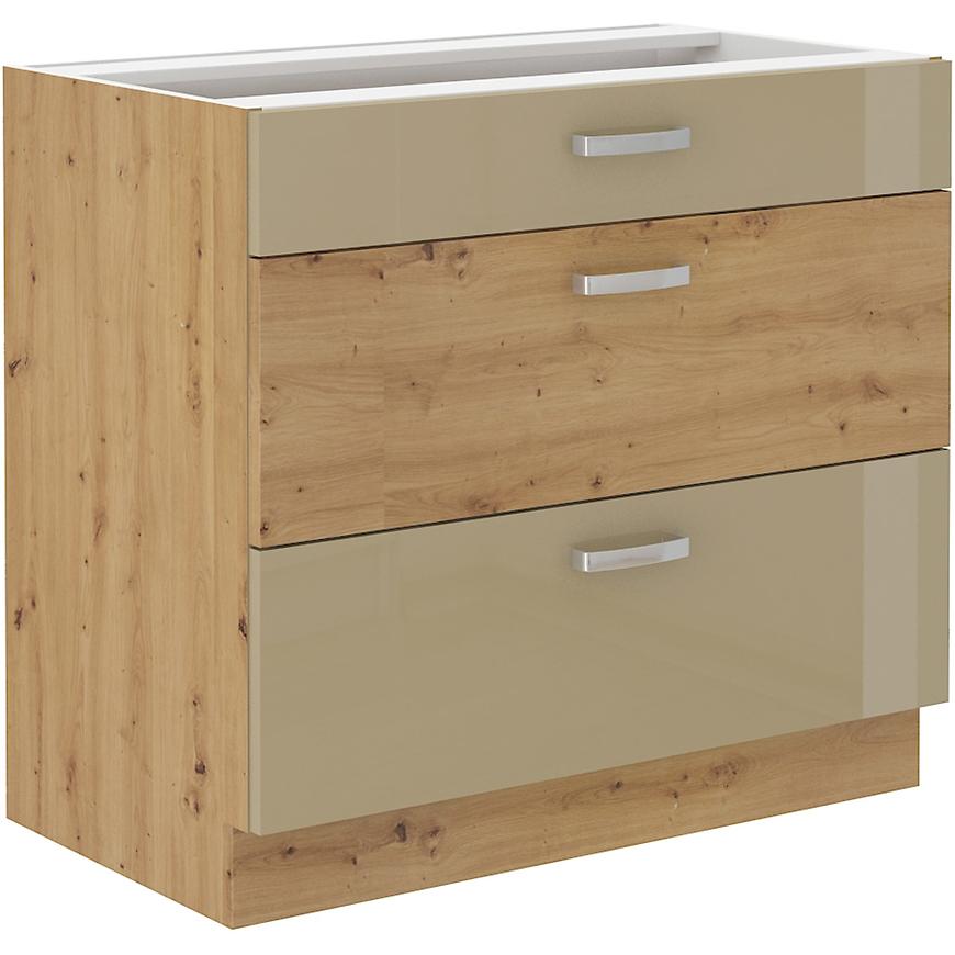 Kuchyňská skříňka Artisan Cappuccino 80D 3S BB BAUMAX