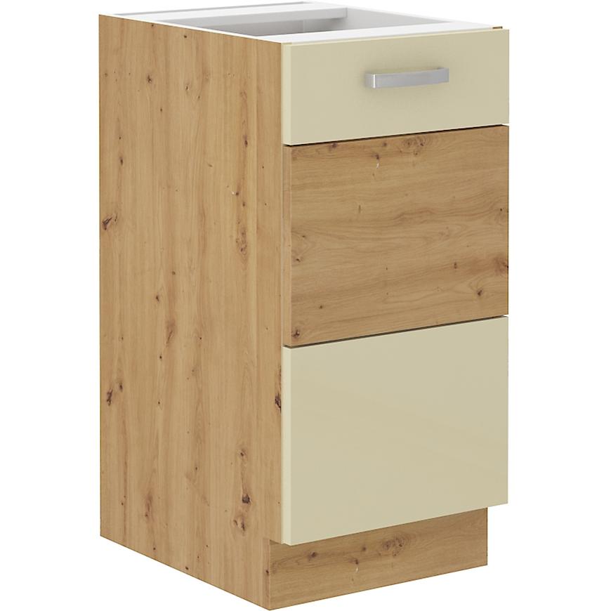 Kuchyňská skříňka Artisan Krémová Lesk 40D 1F BB BAUMAX