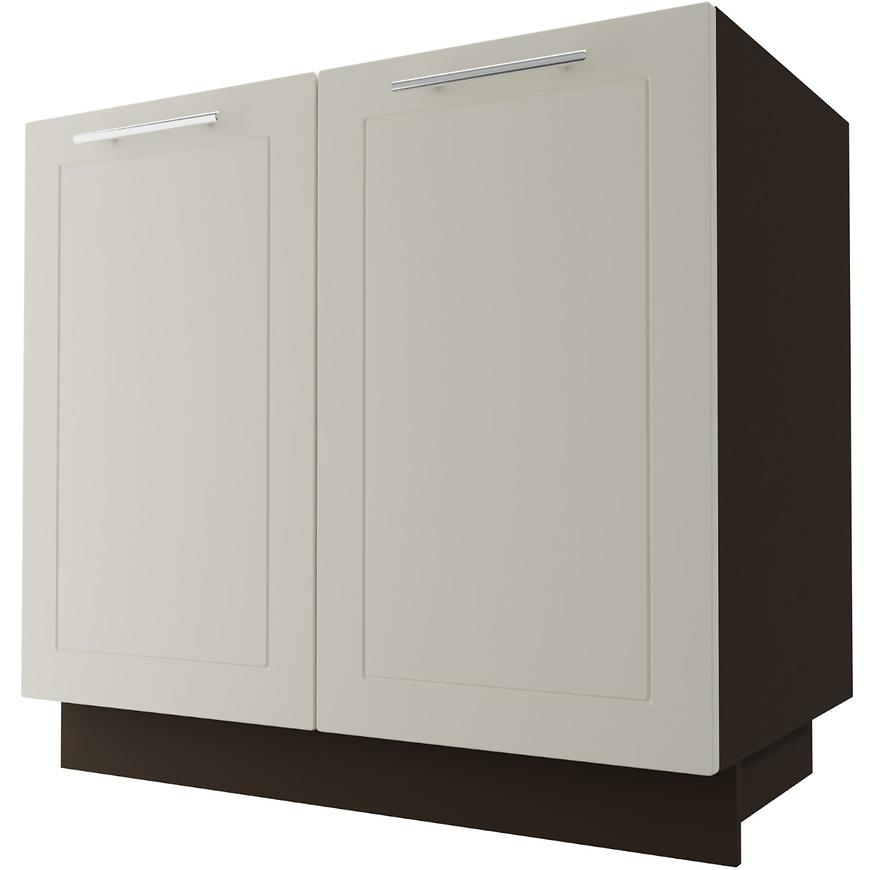 Kuchyňská skříňka D11/90 Quantum Vanilla Mat/Lava BAUMAX