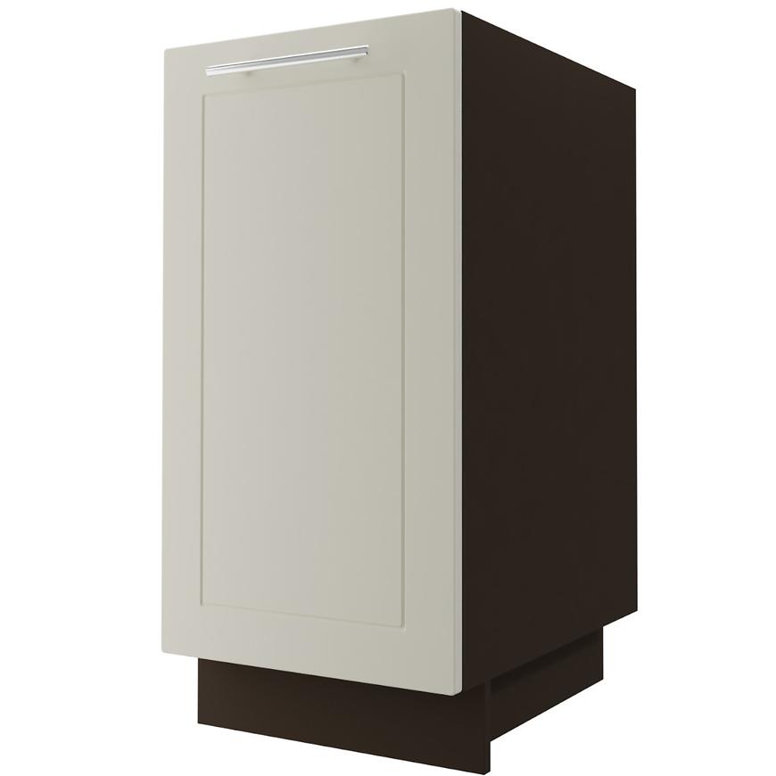 Kuchyňská skříňka D1D/40 Quantum Vanilla Mat/Lava BAUMAX